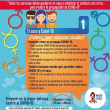 ABC sobre las relaciones sexuales y las enfermedades por coronavirus (COVID-19)