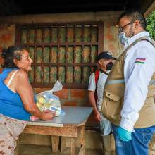 Tres corregimientos m&aacute;s de Cali reciben seguridad alimentaria