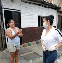 La solidaridad toc&oacute; puertas en las comunas 3 y 9    