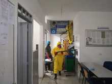 Contin&uacute;an jornadas de desinfecci&oacute;n en edificaciones del Municipio