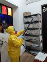 Contin&uacute;an jornadas de desinfecci&oacute;n en edificaciones del Municipio