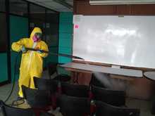 Contin&uacute;an jornadas de desinfecci&oacute;n en edificaciones del Municipio