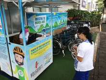 Servicio de bicicleta gratuito, para trabajadores de la salud