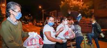 La Alcald&iacute;a de Cali le madrug&oacute; al barrio Sucre con ayudas humanitarias