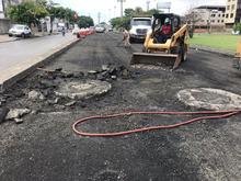 Retoman actividades de mantenimiento vial en la autopista Suroriental