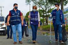 Secretar&iacute;a de Vivienda particip&oacute; de la jornada de limpieza en La Casona