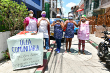 Olla comunitaria en Los L&iacute;deres y Puertas del Sol, solidaridad de cale&ntilde;os