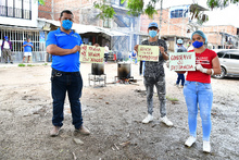 Olla comunitaria en Los L&iacute;deres y Puertas del Sol, solidaridad de cale&ntilde;os