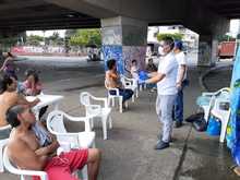 Dispositivo m&oacute;vil recorre Cali para dar atenci&oacute;n a los habitantes de calle 