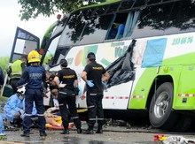 Buses y conductores que transportaban venezolanos fueron inspeccionados antes de iniciar el viaje a C&uacute;cuta