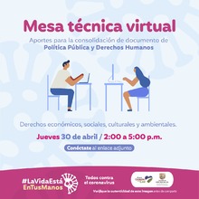 Secretar&iacute;a de Paz convoca a construir la Pol&iacute;tica P&uacute;blica de Derechos Humanos 