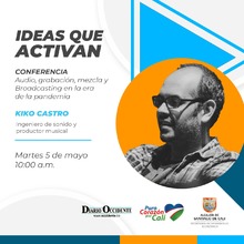 Ag&eacute;ndate en mayo con Ideas que activan