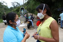 Autoridades locales y l&iacute;deres rurales enfrentan la covid-19 con SAT comunitarios