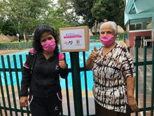 Con serenata se entregaron ayudas alimentarias en la Comuna 19 de Cali