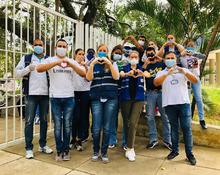 Con serenata se entregaron ayudas alimentarias en la Comuna 19 de Cali