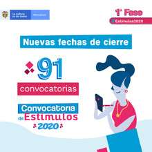 Ministerio de Cultura amplio fechas para presentarse al Programa Nacional Est&iacute;mulos