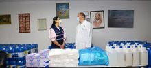 Donaciones bioseguridad para atenci&oacute;n adulto mayo