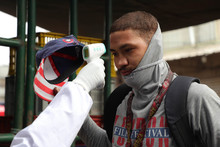 As&iacute; realizan tamizajes para disminuir riesgo de contagio por COVID-19 en Santa Elena