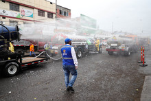 Limpieza y desinfecci&oacute;n, el otro frente para prevenir covid-19 en Santa Elena