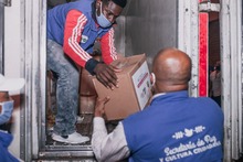 3.500 personas fueron impactadas con kits alimentarios, en la madrugada de hoy