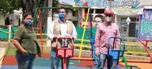 Se entreg&oacute; remodelaci&oacute;n del parque Eloy Alfaro, del barrio Obrero