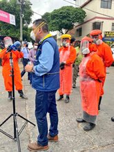 Jornada de Desinfecci&oacute;n Galer&iacute;a Santa Elena 