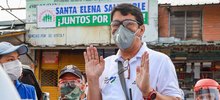 Santa Elena recibi&oacute; ba&ntilde;o matutino, jornada de lavado y desinfecci&oacute;n por la vida de todos