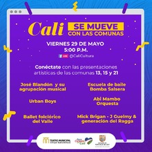 Inici&oacute; el programa &lsquo;Cali se mueve&rsquo;, apuesta al arte de los territorios 
