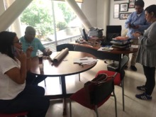 Mesa de trabajo con rectores por zonas educativas (ZONA ORIENTE)