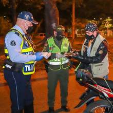 Operativos de control y desinfecci&oacute;n durante este puente festivo