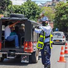 Operativo de control servicio p&uacute;blico y particular