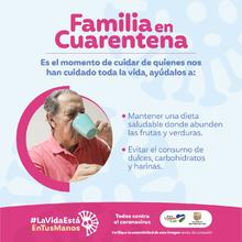 Familia en cuarentena