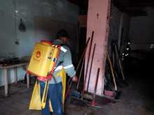 Verifican protocolos de bioseguridad en talleres de Infraestructura