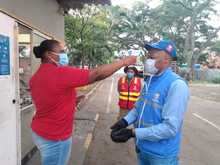 Verifican protocolos de bioseguridad en talleres de Infraestructura