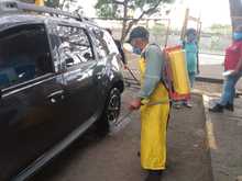 Verifican protocolos de bioseguridad en talleres de Infraestructura