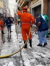 &iexcl;DESINFECCI&Oacute;N EN EL CENTRO DE CALI, PREVIA A SU APERTURA!