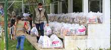 Pance, La Elvira y El Saladito, fueron los corregimientos que este martes (2.06.2020) hicieron parte de la segunda fase de entrega de ayudas alimentarias