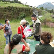 Pance, La Elvira y El Saladito, fueron los corregimientos que este martes (2.06.2020) hicieron parte de la segunda fase de entrega de ayudas alimentarias