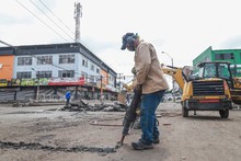 Tras cuatro d&iacute;as de intervenci&oacute;n, se siente el cambio extremo en la galer&iacute;a de Santa Elena