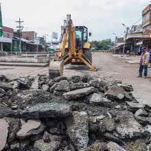 Tras cuatro d&iacute;as de intervenci&oacute;n, se siente el cambio extremo en la galer&iacute;a de Santa Elena