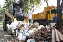 10 mil metros cuadrados de &aacute;reas p&uacute;blicas despejadas, resultado de operativo de limpieza al oriente de Cali