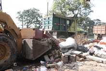 10 mil metros cuadrados de &aacute;reas p&uacute;blicas despejadas, resultado de operativo de limpieza al oriente de Cali