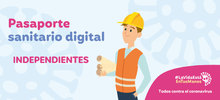 Pasaporte Sanitario Digital habilit&oacute; bot&oacute;n para trabajadores independientes 