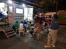 Un grupo de 70 venezolanos viaj&oacute; a la frontera con recursos propios