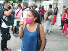 Un grupo de 70 venezolanos viaj&oacute; a la frontera con recursos propios