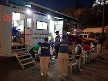 Un grupo de 70 venezolanos viaj&oacute; a la frontera con recursos propios