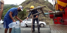 Convenio Uaspem-Bomberos de Cali brinda agua potable a zona rural