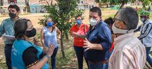 Alcald&iacute;a y comunidad visitan terreno donde se construir&aacute; Parque Lineal Cauquita