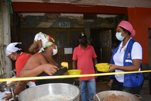 En el barrio Rep&uacute;blica de Israel tambi&eacute;n se cocina con amor