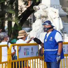 14 #GuardianesDeVida atienden a contribuyentes en el CAM